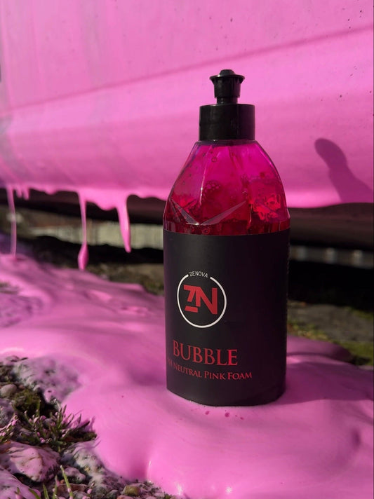 BUBBLE – PH Neutral Pink Foam: Spumă Auto Roz Concentrată