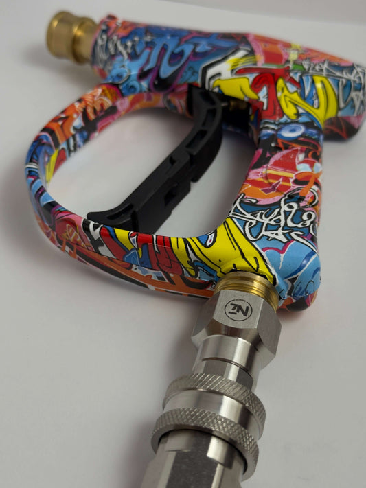 QuickWash & Dry – Pistol Presiune + Lance Spumare + Prosop Uscare