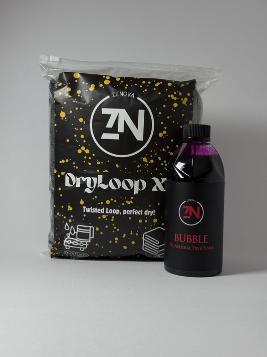 Wash&Dry Combo - Spuma Auto+Prosop Uscare