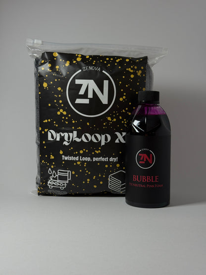 Wash&Dry Combo - Spuma Auto+Prosop Uscare