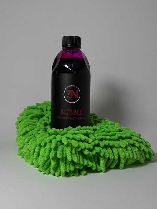 Wash Combo - Spumă Bubble Concentrată+Mănușă Microfibră